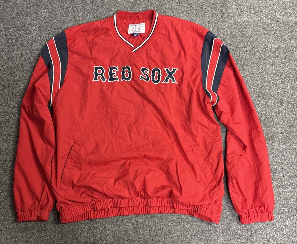 Boston Red Sox MLB Pullover Windbreaker Jacket G-III Sports by Carl Banks XL